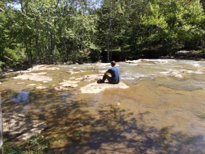 Chris at Falling aters